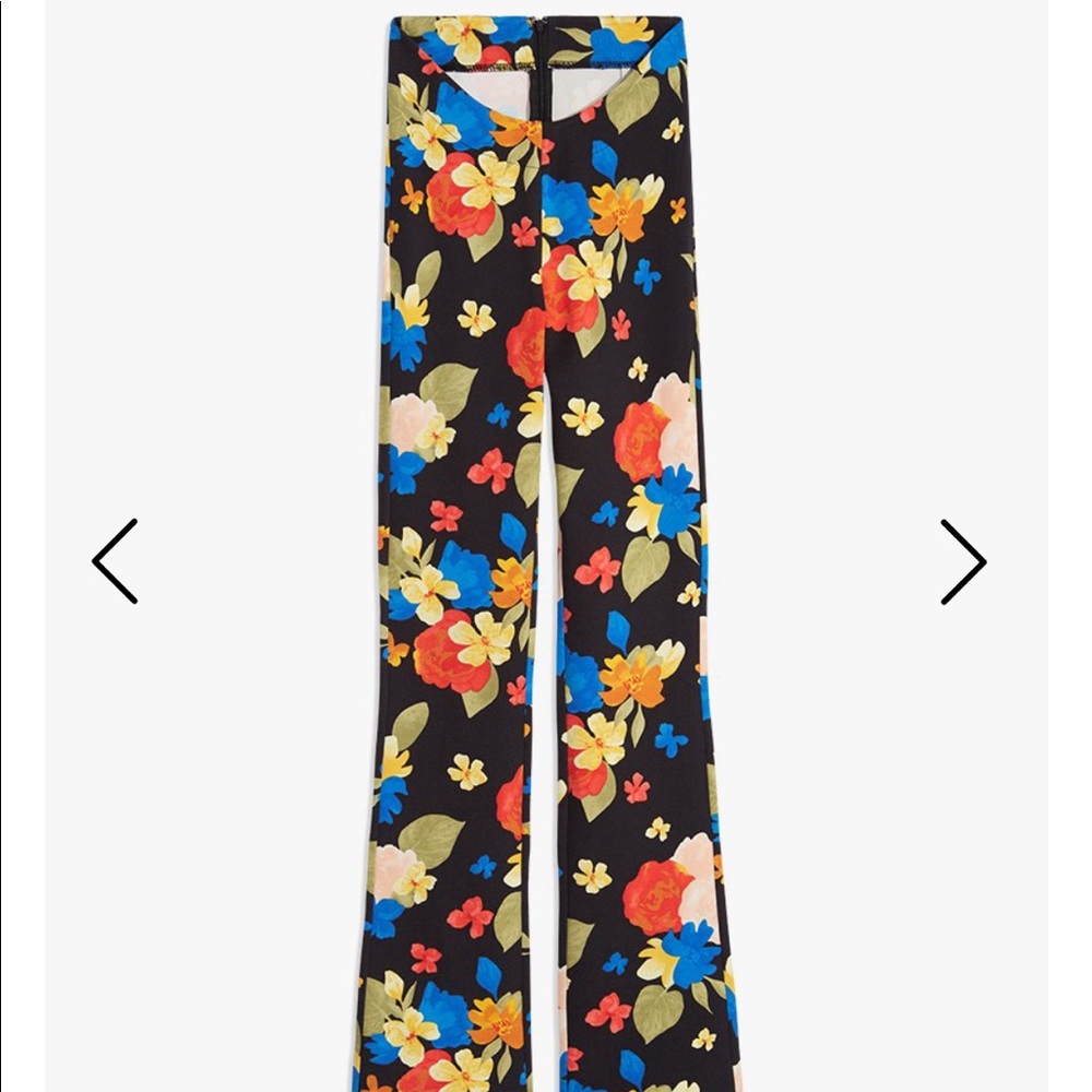 WeWoreWhat Scoop Front Tropicana Pants